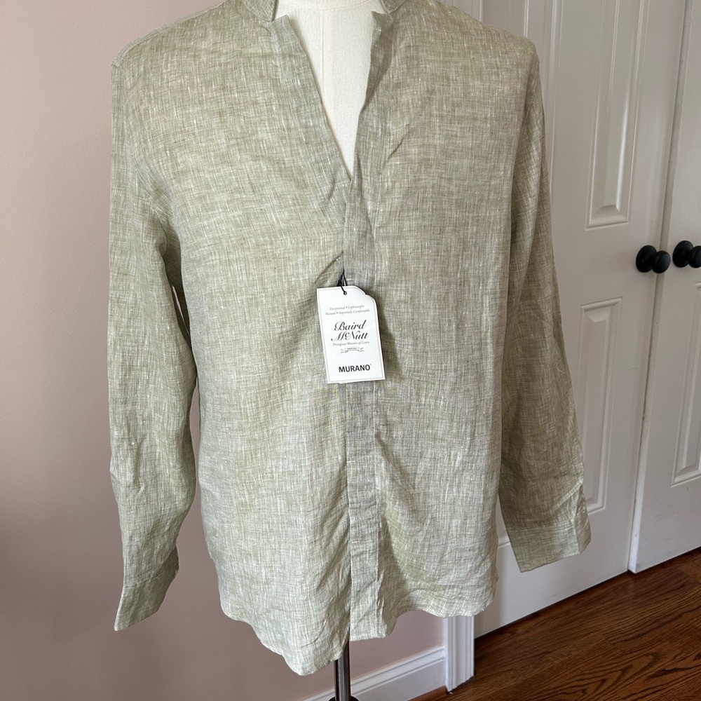 MURANO Baird McNutt Linen Shirt